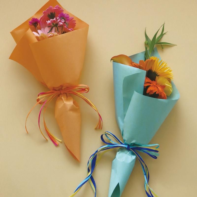 ペーパーラフィアトリプル全14色 46402 - リボン ラッピングの通販なら