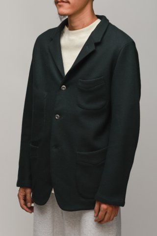 M's Braque / S4B comfort loosen jacket - deep green