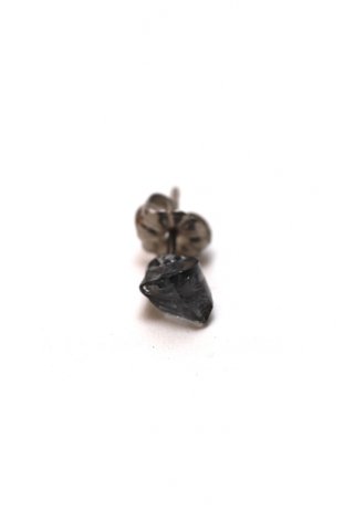 _cthruit / fragment (color) earring - gray
