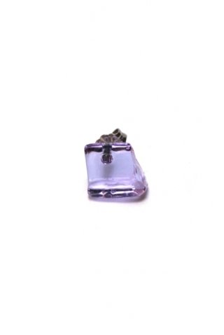 _cthruit / fragment (color) earring - purple