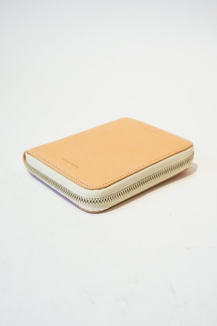 Hender Scheme / square zip purse - natural - 乱痴気LANTIKI Hender Scheme / square zip purse - natural - 乱痴気LANTIKI