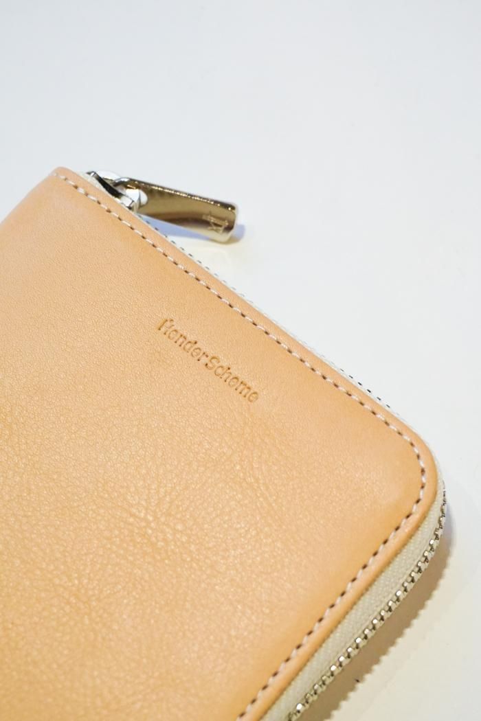 Hender Scheme / square zip purse - natural - 乱痴気LANTIKI Hender Scheme / square zip purse - natural - 乱痴気LANTIKI