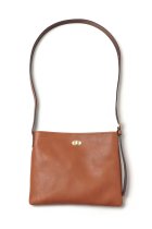 Hender Scheme / twist buckle bag S - dark brown