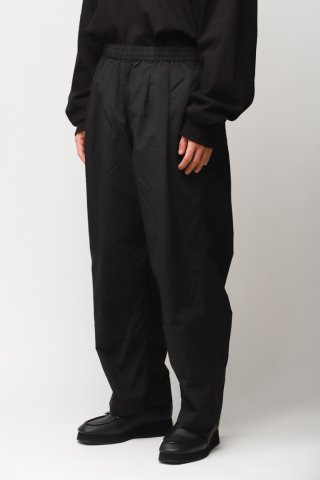 BURLAP OUTFITTER / WIDE TRACK PANTS - black