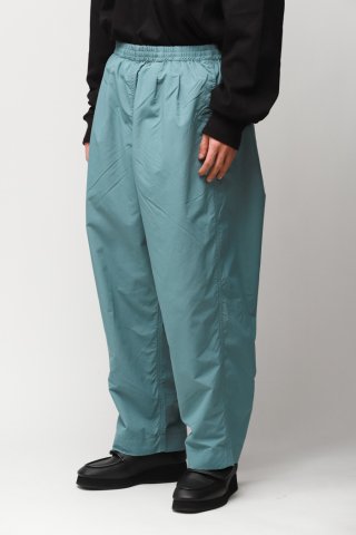 BURLAP OUTFITTER / WIDE TRACK PANTS - fog blue
