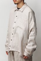 O project / BOMBER SHIRTS - beige