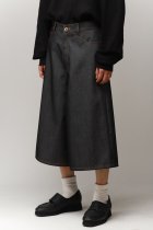 LES SIX / Wool Denim Shorts - indigo