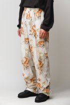 Go Barefoot / BAGGIE PANTALONE FROM 1980's-Tiger Faded - cream
