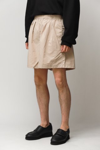 BURLAP OUTFITTER / TRACK SHORT SOLID - sand beige