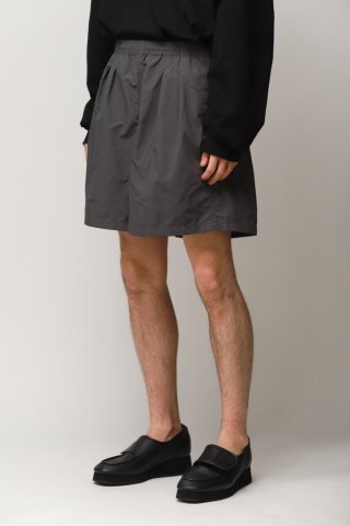 BURLAP OUTFITTER / TRACK SHORT SOLID - dark chacoal