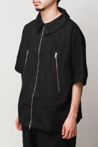 Badhiya ZIP BLOUSON - twill 乱痴気 LANTIKI ブルゾン / ジャケット - 乱痴気LANTIKIオンラインショップ