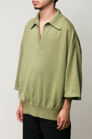 LOCALINA / knit skipper - green