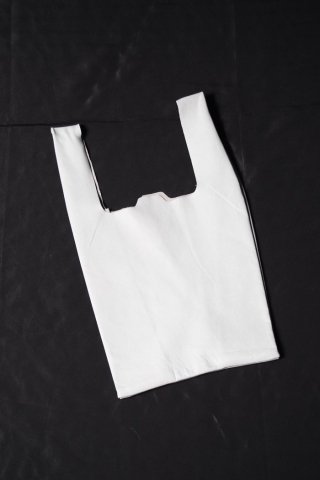 LOCALINA / Leather Daily Bag - medium - white