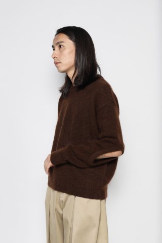SAGE NATION / MOHAIR KNIT - earth brown