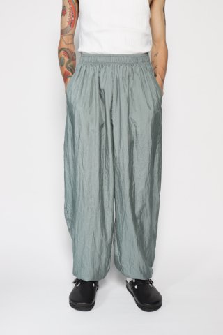 LOCALINA / hopping nylon pants - blue gray
