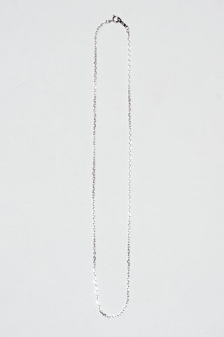 silver chain azuki cut 0.6mm