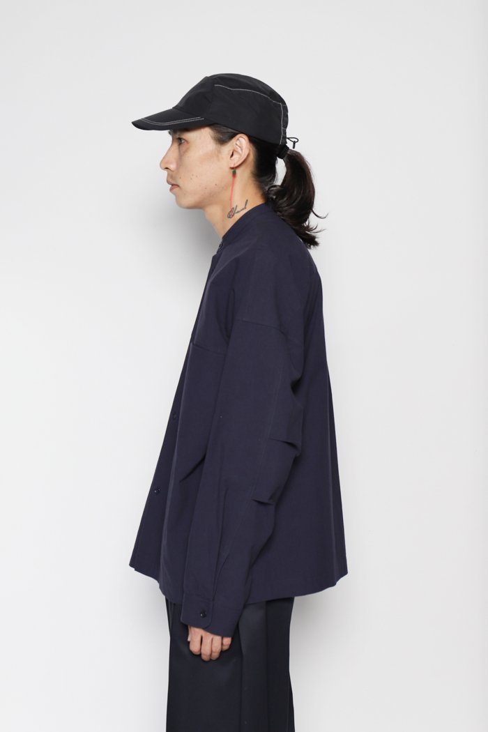 50%OFF》SAGE NATION / POCKET PARKA SHIRTS - navy - 乱痴気LANTIKI