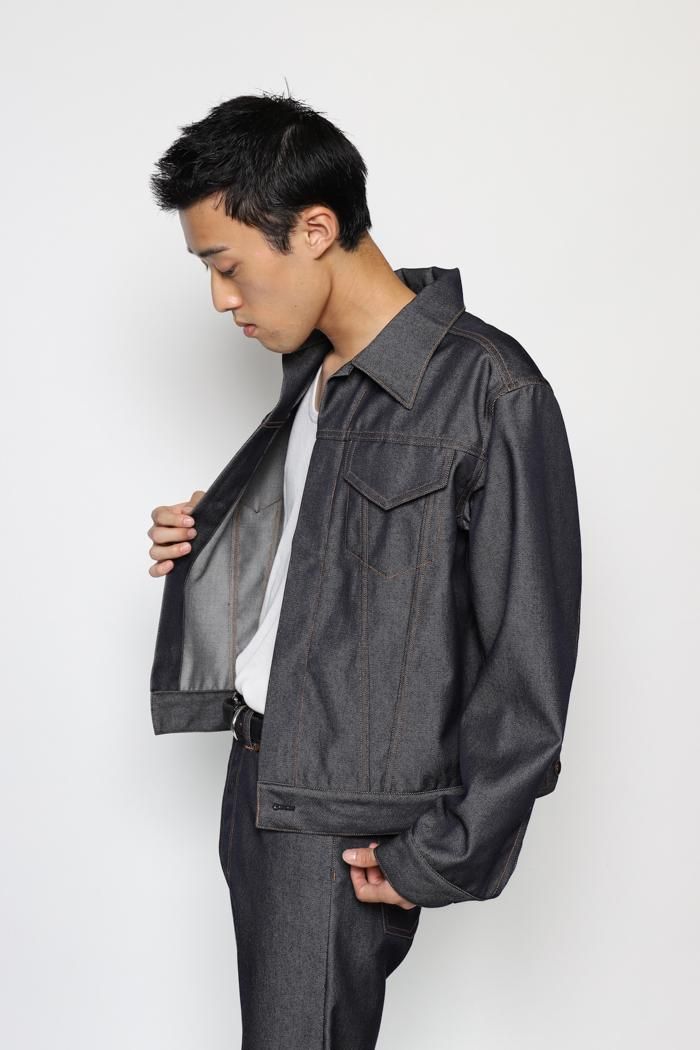 LES SIX / Wool 3rd Denim Jacket - indigo - 乱痴気LANTIKIオンラインショップ/LANTIKImarket