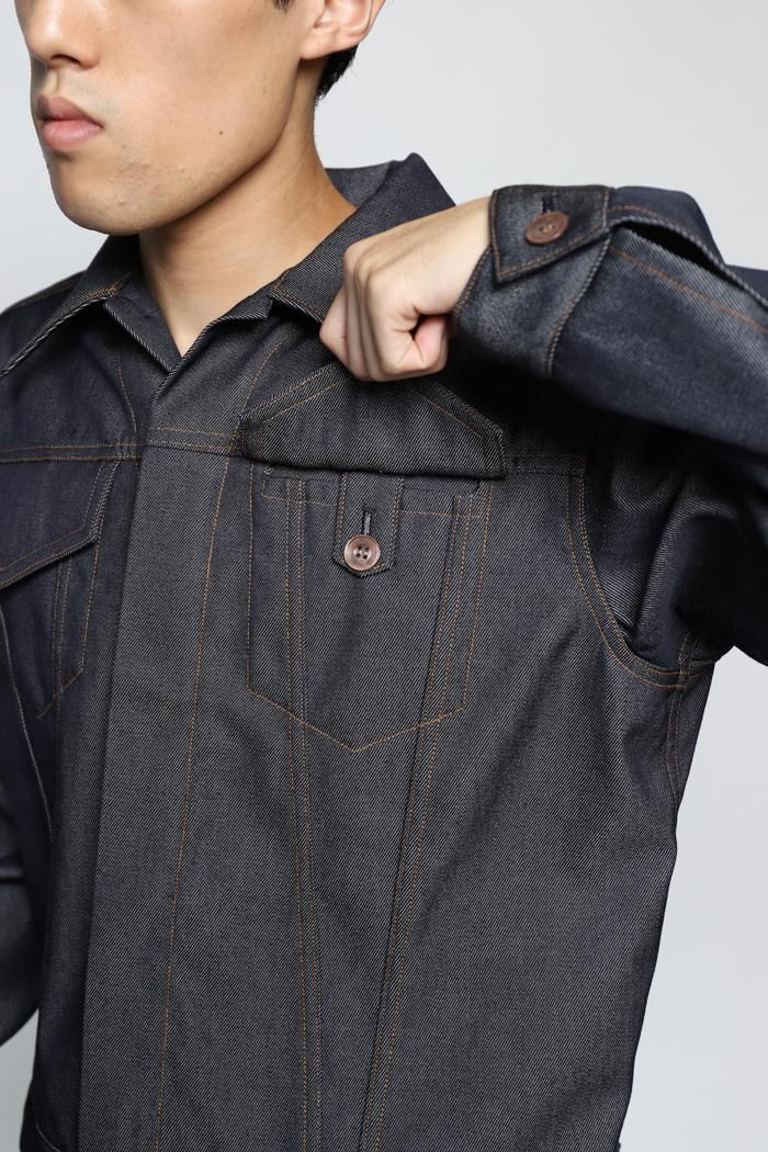 LES SIX / Wool 3rd Denim Jacket - indigo - 乱痴気LANTIKIオンラインショップ/LANTIKImarket