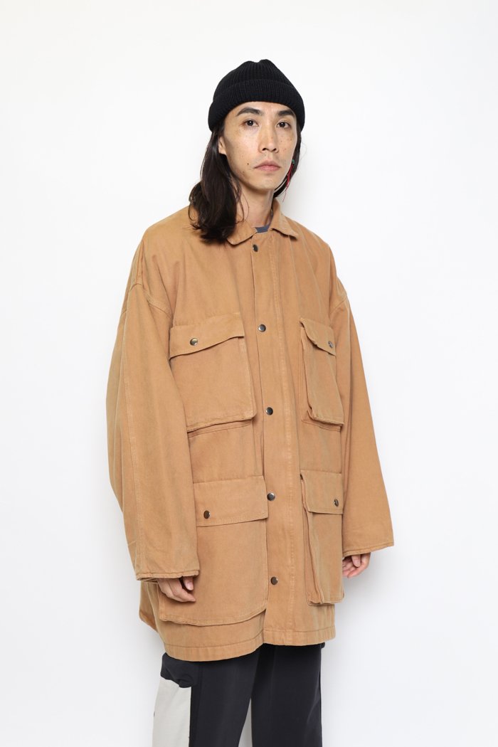 WILLY CHAVARRIA / WILLY MONSTER CARGO JACKET - khaki - 乱痴気