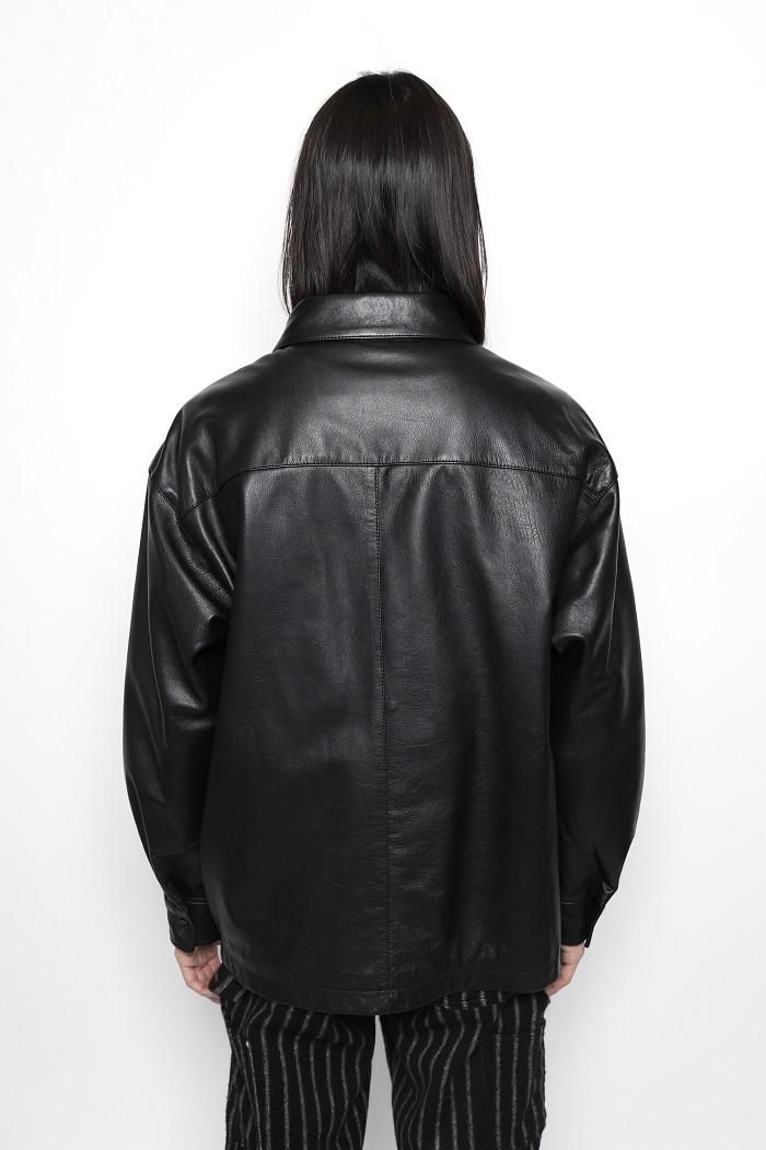 CCU / “UNCLEAR” SHIRT JACKET - black - 乱痴気LANTIKIオンラインショップ/LANTIKImarket