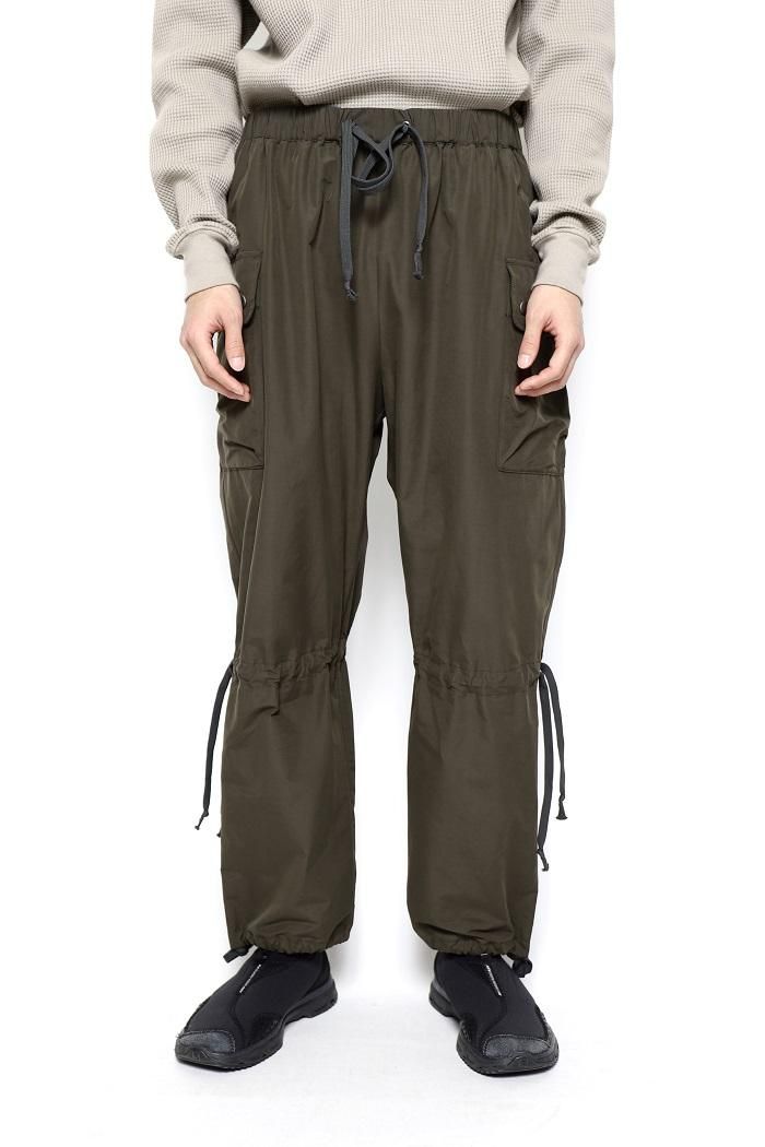 enof open knee nylon pants 【公式通販】