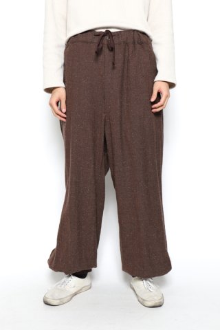 HOMELESS TAILOR / CUFF PANTS 2 - brown