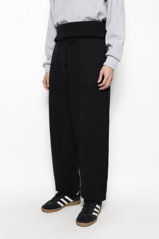 crepuscule / Wholegarment Haramaki Pants - black