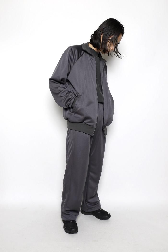 LOCALINA / slit track pants - chacoal - 乱痴気LANTIKI