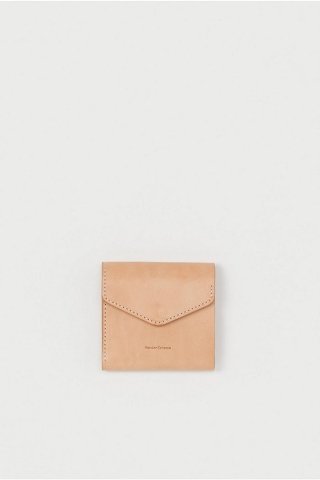 Hender Scheme / flap wallet - natural