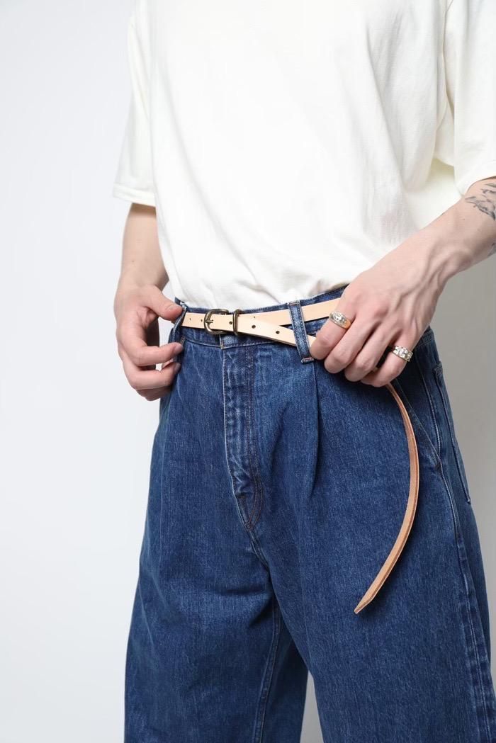 Hender Scheme / tail belt - natural - 乱痴気LANTIKI Hender Scheme / tail belt - natural - 乱痴気LANTIKI