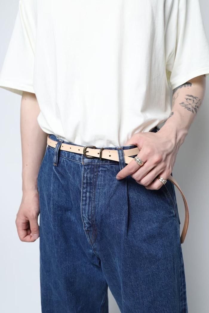 Hender Scheme / tail belt - natural - 乱痴気LANTIKI Hender Scheme / tail belt - natural - 乱痴気LANTIKI