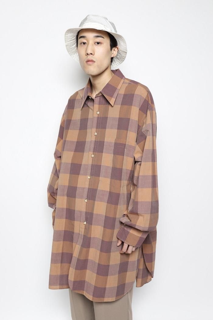 Marvine Pontiak shirt makers long check 【予約販売】本 33%割引 www