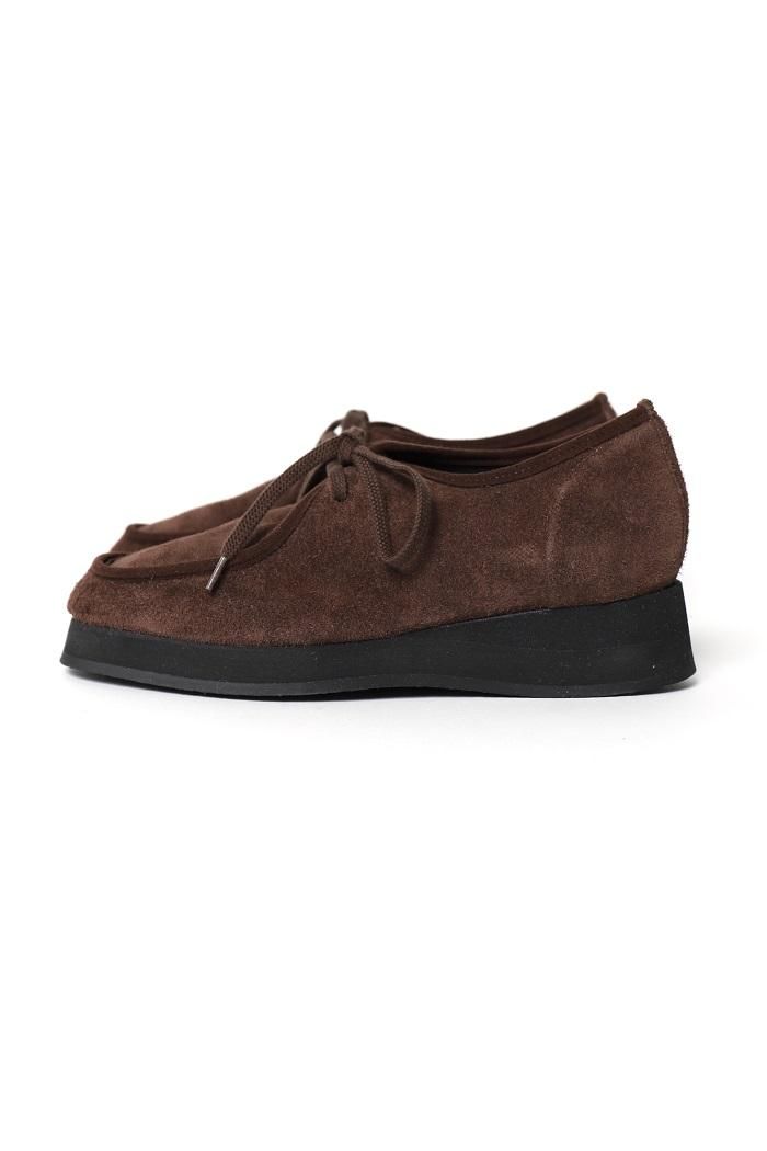 MARIANNU for LOCALINA / MARIANNU WM103 SUEDE -brown - 乱痴気 MARIANNU for LOCALINA / MARIANNU WM103 SUEDE -brown - 乱痴気