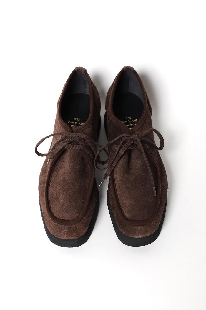MARIANNU for LOCALINA / MARIANNU WM103 SUEDE -brown - 乱痴気 MARIANNU for LOCALINA / MARIANNU WM103 SUEDE -brown - 乱痴気