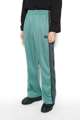 Needles / Track Pant - Poly Smooth - emerald