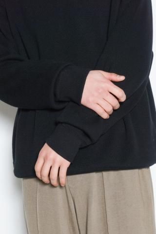 crepuscule / Thermal L/S Sweat - black