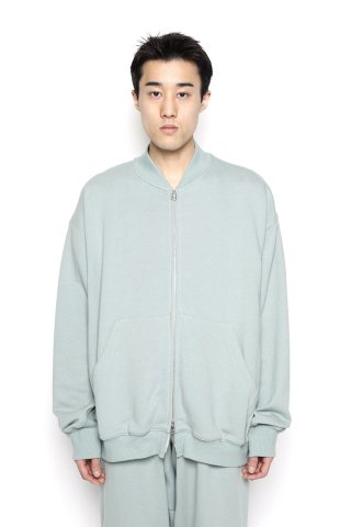 ANDER / AIR SWEAT JACKET - mint