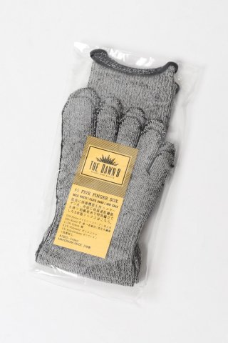 The Dawn B / 5 FINGER SOCKS - gray