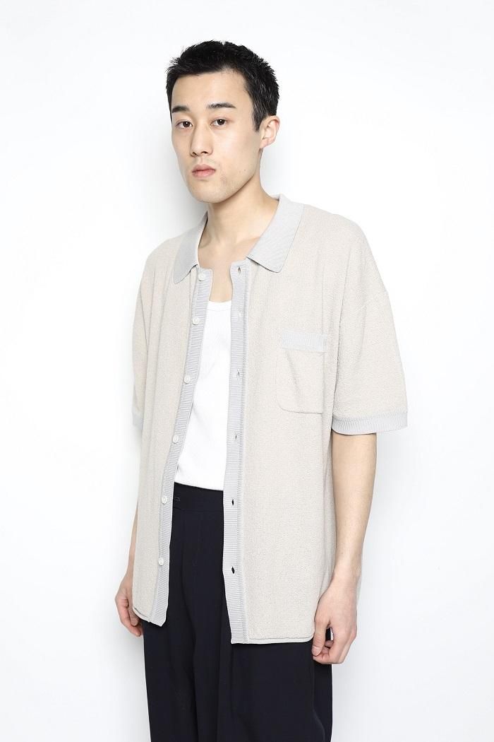 FFM / KNIT S/S SHIRT - black 乱癡気 LANTIKI | www.gamescaxas.com