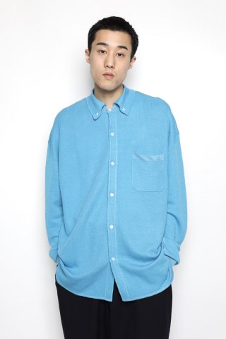 FFM / KNIT SHIRT - blue