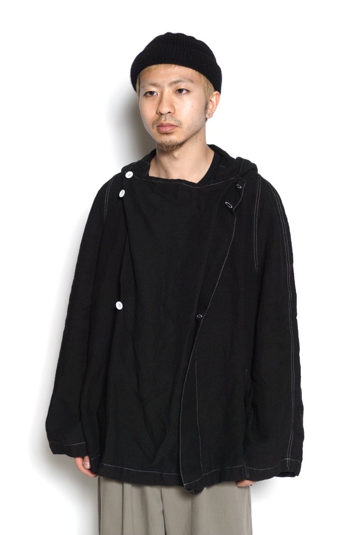 40%OFF》3MAN / PLEAT SMOCK - black - 乱痴気LANTIKIオンライン ...