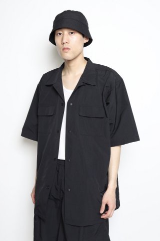 BURLAP OUTFITTER / S/S CAMP SHIRTS - black