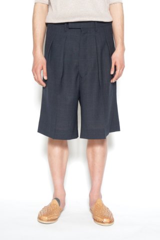 M's Braque / TUCKED SHORTS - check