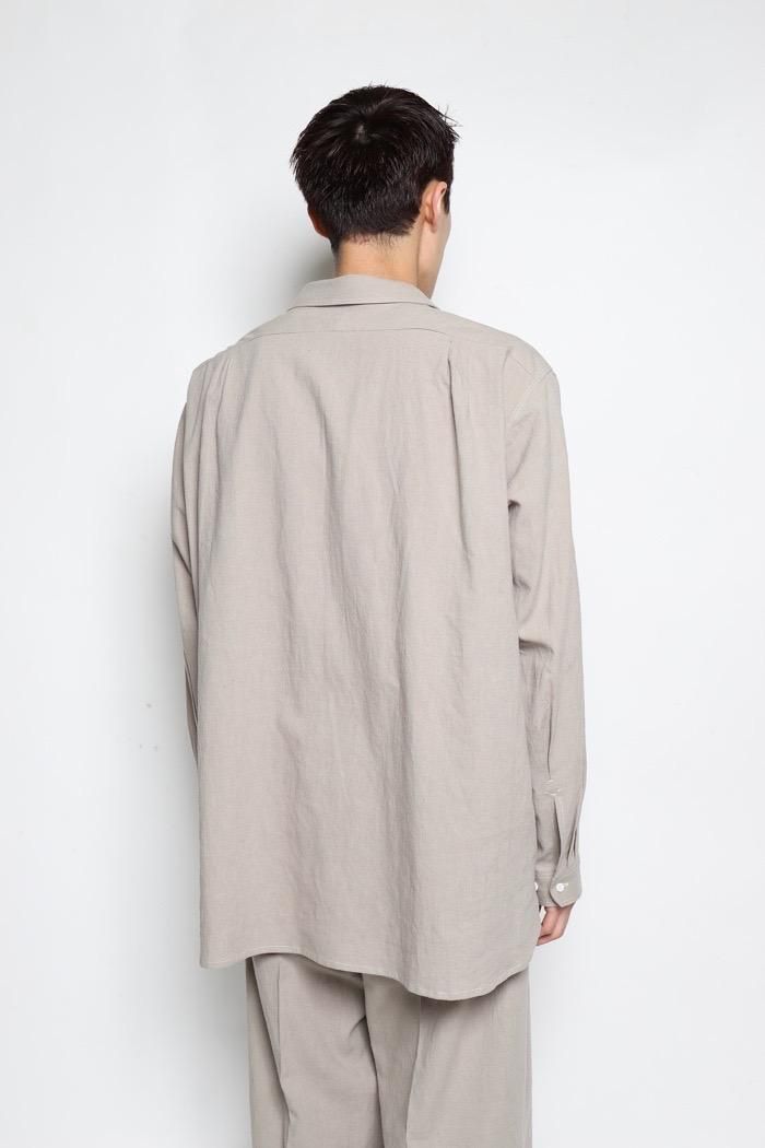 Gorsch Square Collar Solid Shirt靴下を2足 | hei-tn.com