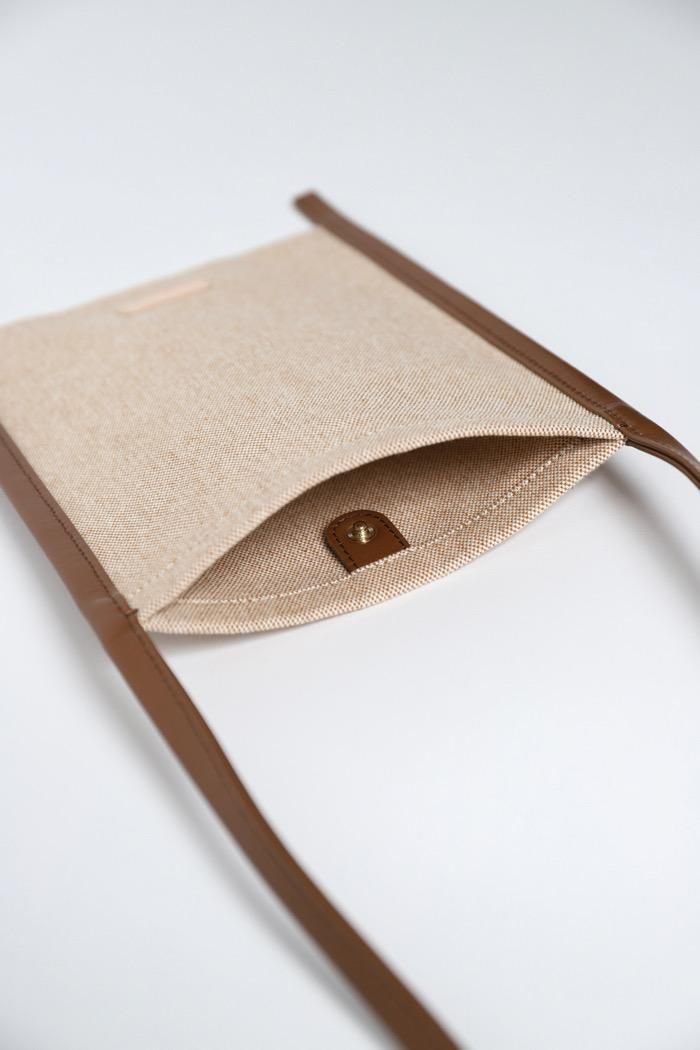 Hender Scheme / brace shoulder tall small - light brown - 乱 Hender Scheme / brace shoulder tall small - light brown - 乱