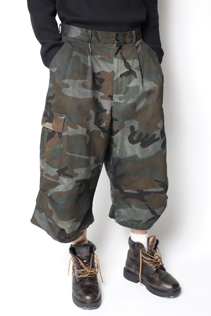 LES SIX / Overdye Cotton Army Cargo - camo - 乱痴気LANTIKI