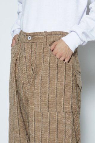 Willow Pants / P-001 stripe - beige