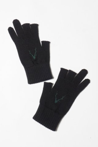South2West8 / Glove - W/A Knit - black