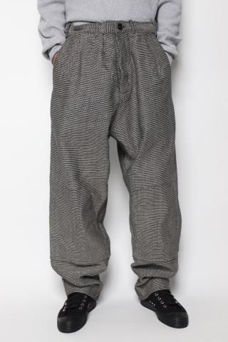 O PROJECT / WORKWEAR TROUSERS - Loop Denim - contrast